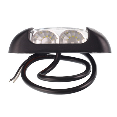 LAMPA OBRYSOWA BIAŁO-CZERW.-POM. DIODOWA 12/24V-347595529