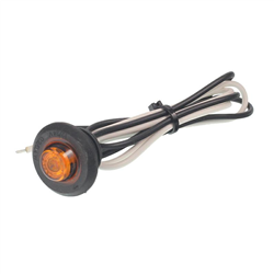 LAMPA OBRYSOWA POMARAŃCZOWA DIODOWA 1-LED, 12/24V-347595555