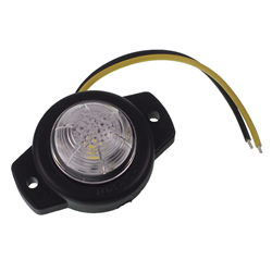 LAMPA OBRYSOWA BIAŁA DIODOWA POJEDYN. 12/24V-347595574
