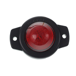LAMPA OBRYSOWA CZERWONA DIODOWA POJEDYN. 12/24V-347595579