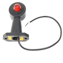 LAMPA OBRYSOWA BIAŁO-CZERWONA DIODOWA NA WYSIĘGNIKU PROSTYM,DŁUGA,12/24V-347595580