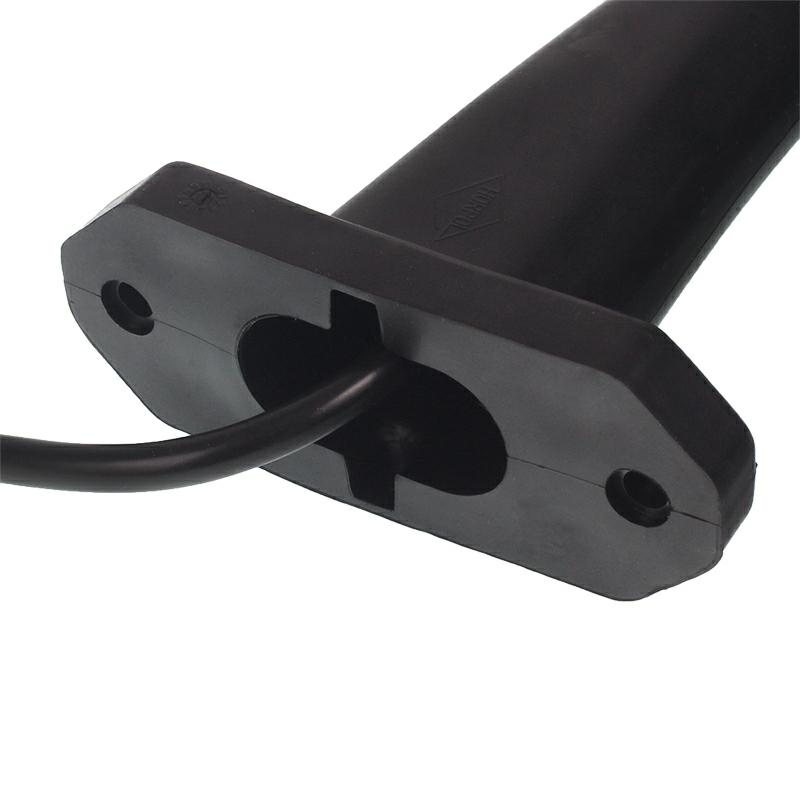 LAMPA OBRYSOWA BIAŁO-CZERWONA DIODOWA NA WYSIĘGNIKU ŁAMANYM,PRAWA KRÓT.,12/24V-347595594