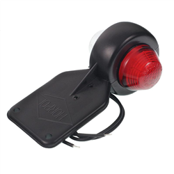 LAMPA OBRYSOWA BIAŁO-CZERWONA DIODOWA WISZĄCA, PRAWA, 12/24V-347595597
