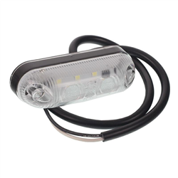 LAMPA OBRYSOWA BIAŁA DIODOWA OWALNA 12/24V-347595600