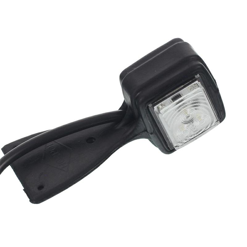 LAMPA OBRYSOWA BIAŁO-CZERWONA DIODOWA WISZĄCA , PRAWA, 12/24V-347595613
