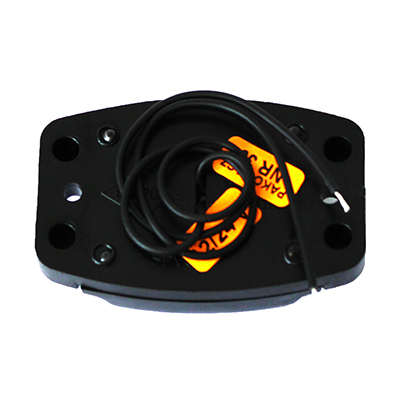 LAMPA OBRYSOWA CZERWONA DIODOWA NA PODST. GUMOWEJ, 12/24V-347595625