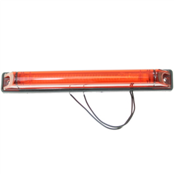 LAMPA OBRYSOWA CZERWONA DIODOWA DŁUGA, 12/24V-347595646