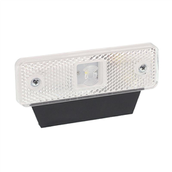 LAMPA OBRYSOWA BIAŁA DIODOWA Z UCHWYTEM, 12/24V, BEZ RAMKI-347595648