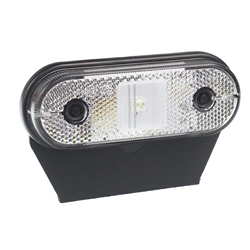 LAMPA OBRYSOWA BIAŁA DIODOWA Z UCHWYTEM, 12/24V-347595664