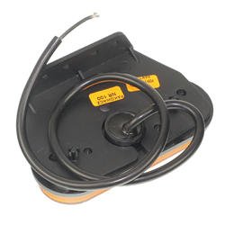 LAMPA OBRYSOWA POMARAŃCZOWA DIODOWA Z UCHWYTEM, 12/24V-347595670