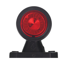 LAMPA OBRYSOWA BIAŁO-CZERWONA DIODOWA NA WYSIĘGNIKU, KRÓTKA , 12/24V-347595700