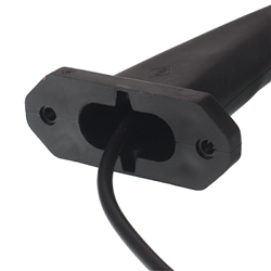 LAMPA OBRYSOWA BIAŁO-CZERWONA DIODOWA NA WYSIĘGNIKU ŁAMANYM,PRAWA DŁUGA,12/24V-347595717