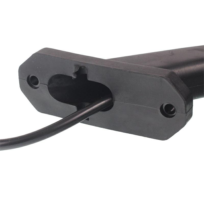 LAMPA OBRYSOWA BIAŁO-CZERWONA DIODOWA NA WYSIĘGNIKU UKOŚNYM,PRAWA KRÓT. 12/24V-347595723