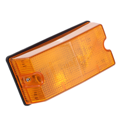 LAMPA KIERUNKOWSKAZU JELCZ, STAR N/T POMARAŃCZOWA, L/P, NA ŻARÓWKĘ, 24V-347595742