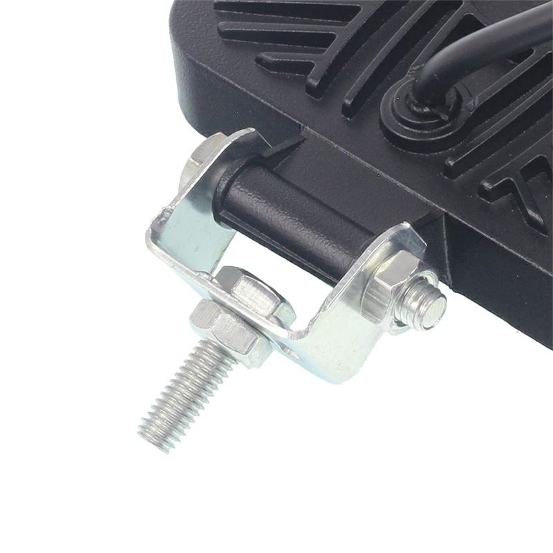 LAMPA ROBOCZA HALOGEN LED, 19 LED MINI, KWADRATOWA, 10-36V, 83X83X20 MM, OBUDOWA ALUM.-347595883