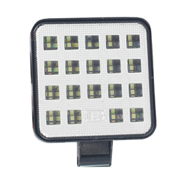 LAMPA ROBOCZA HALOGEN LED, 19 LED MINI, KWADRATOWA, 10-36V, 83X83X20 MM, OBUDOWA ALUM.-347595881