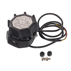 LAMPA ROBOCZA LEDOWA SZEŚCIOKĄTNA, 6 LED 12-24V, 20W, 107X113MM, OBUDOWA ALUM.-347595931