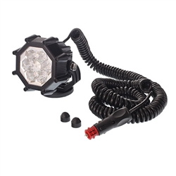 LAMPA ROBOCZA LEDOWA SZEŚCIOKĄTNA, 6 LED NA MAGNESIE, 107X113MM, L=8000MM-347595934