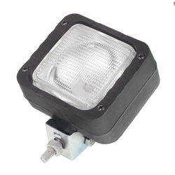LAMPA ROBOCZA PROSTOKĄTNA PLASTIKOWA ŻARÓWKA, 12V, 55W/70W-347595938