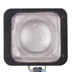 LAMPA ROBOCZA PROSTOKĄTNA PLASTIKOWA ŻARÓWKA, 12V, 55W/70W-347595940