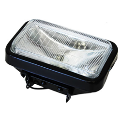 LAMPA ROBOCZA PROSTOKĄTNA METALOWA ŻARÓWKA, 12V, 55W-347595953