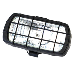 LAMPA ROBOCZA PROSTOKĄTNA PLASTIKOWA Z KRATKĄ - BEZ WŁĄCZNIKA-347595955