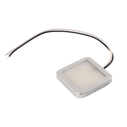 LAMPA OŚWIETLENIA WNĘTRZA 18-LED KLOSZ MLECZNY, SREBRNA RAMKA, 12V-347596002