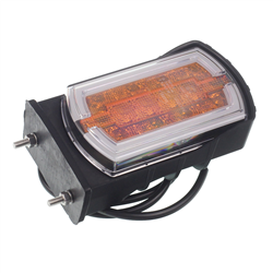 LAMPA ZESP. PRZEDNIA DIODOWA Z KIERUNKOWSKAZEM PRZEDNIM I BOCZNYM 12/24V, UNIWERSALNA L/P, BOCZNE MOCOWANIE + PRZEWÓD 1M-3475960