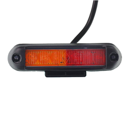 LAMPA TYLNA ZESP. DIODOWA L/P, 12/24V, Z UCHWYTEM, 125MM X 32MM X 20MM-347596053