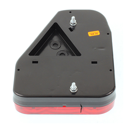 LAMPA TYLNA ZESP. PRAWA (LAMPA COFANIA) Z TRÓJKĄTEM, 12/24V, DIODOWA - NACZEPY-347596082