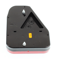 LAMPA TYLNA ZESP. LEWA (PRZECIWMGIELNE) Z TRÓJKĄTEM, 12/24V, DIODOWA - NACZEPY-347596084