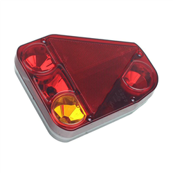 LAMPA TYLNA ZESP. NAROŻNA - LEWA Z TRÓJKĄTEM ODBLASKOWYM, ZE ŚW. PRZECIWGIELNYM-347596108
