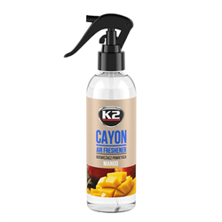 ODŚWIEŻACZ POWIETRZA W SPRAYU - K2 CAYON MANGO 250ML-347596191