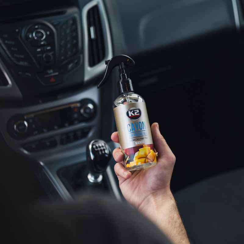 ODŚWIEŻACZ POWIETRZA W SPRAYU - K2 CAYON MANGO 250ML-347596193