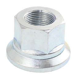 NAKRĘTKA KOŁA M22X1,5X30MM, K:32 RUCH. PODKŁADKA SREBRNA-347596340
