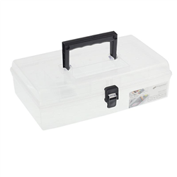 ORGANIZER - BOX PLASTIKOWY -5 PRZEGRÓDEK 295X180X85MM-347596990
