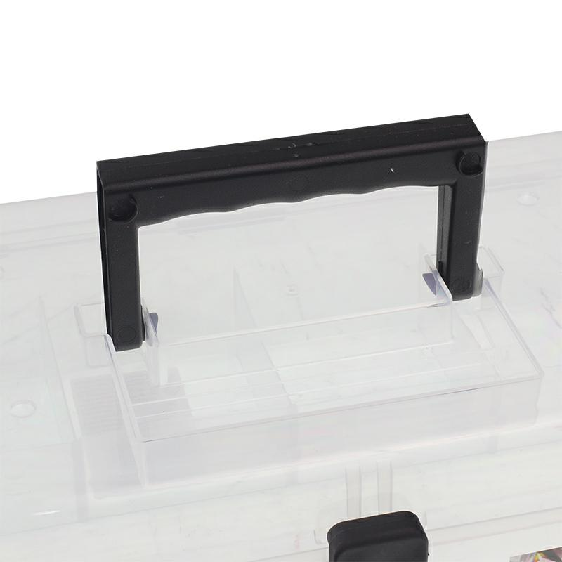 ORGANIZER - BOX PLASTIKOWY -5 PRZEGRÓDEK 295X180X85MM-347596993