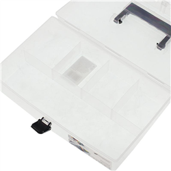 ORGANIZER - BOX PLASTIKOWY -5 PRZEGRÓDEK 295X180X85MM-347596991