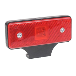 LAMPA OBRYSOWA LED CZERWONA-347597619