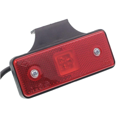LAMPA OBRYSOWA LED CZERWONA-347597620