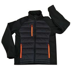 KURTKA SOFTSHELL MAX CZARNA - XL SNOW-347598075