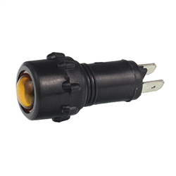 LAMPKA KONTROLNA DESKI ROZDZ. POMARAŃCZ. LED, 12/24V-347598125