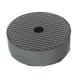 PODKŁADKA GUMOWA NA PODNOŚNIKI FI 100x30x5MM - 1 OTWÓR-347598418