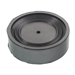 PODKŁADKA GUMOWA NA PODNOŚNIKI FI 100x30x5MM - 1 OTWÓR-347598419