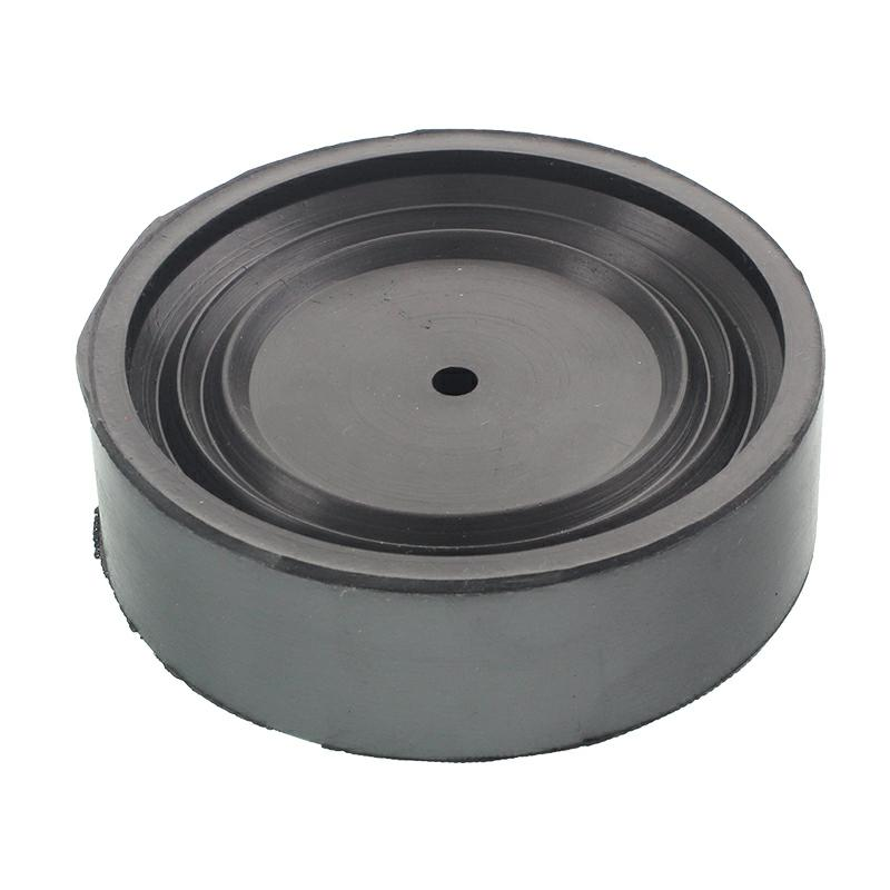 PODKŁADKA GUMOWA NA PODNOŚNIKI FI 100x30x5MM - 1 OTWÓR-347598419