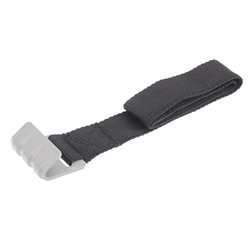 PAS Z HAKIEM PŁASKIM DO NACIĄGU FIRANKI TWORZYWO SZTUCZNE, L=650MM, B=45MM, CZARNY-347598554
