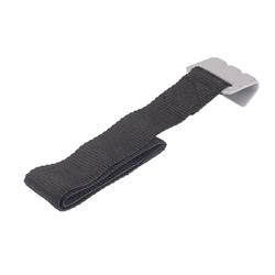 PAS Z HAKIEM PŁASKIM DO NACIĄGU FIRANKI TWORZYWO SZTUCZNE, L=650MM, B=45MM, CZARNY-347598555