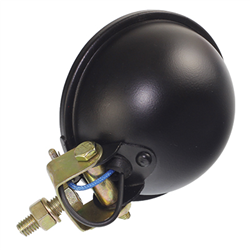 LAMPA ROBOCZA OKRĄGŁA METALOWA 105MM Z ŻARÓWKĄ 12V, 55W, H3, SZPERACZ-347598726