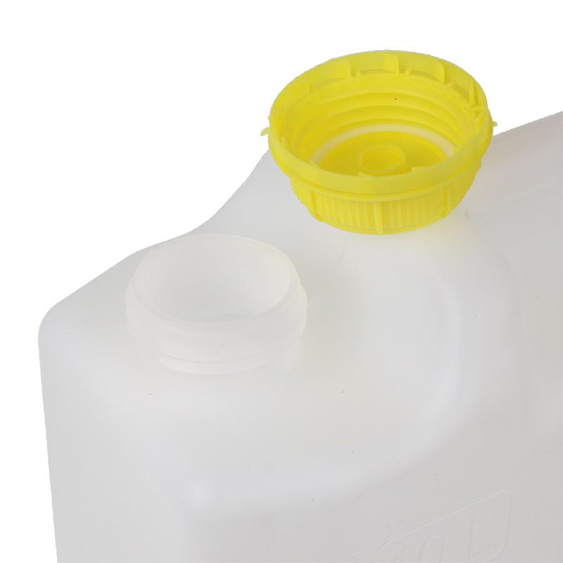 POJEMNIK NA WODĘ 10L - BIAŁY + METALOWY KRANIK Z GWINTEM U DOŁU-347598898