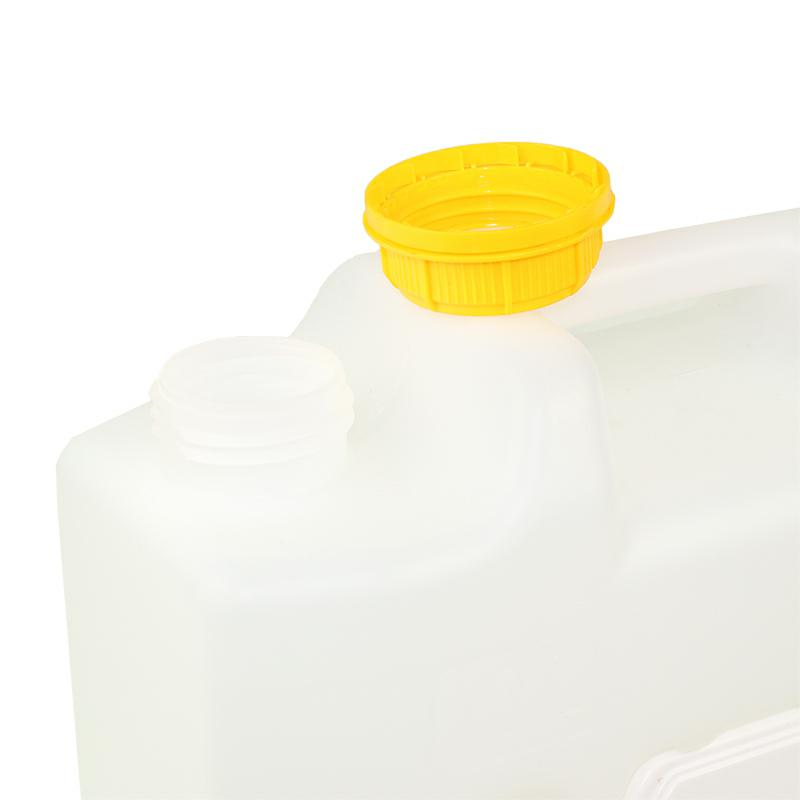 POJEMNIK NA WODĘ 10L - BIAŁY +OSOBNY DOZOWNIK + METALOWY KRANIK Z GWINTEM U DOŁU-347598954